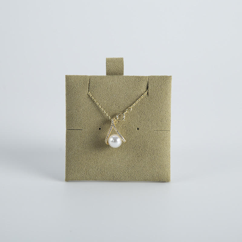 SSeesy Minimalist Double-sided Microfiber Pouches Square Card Necklaces Earrings Jewelry Inner Trays-copy-6ab0dab3092ea